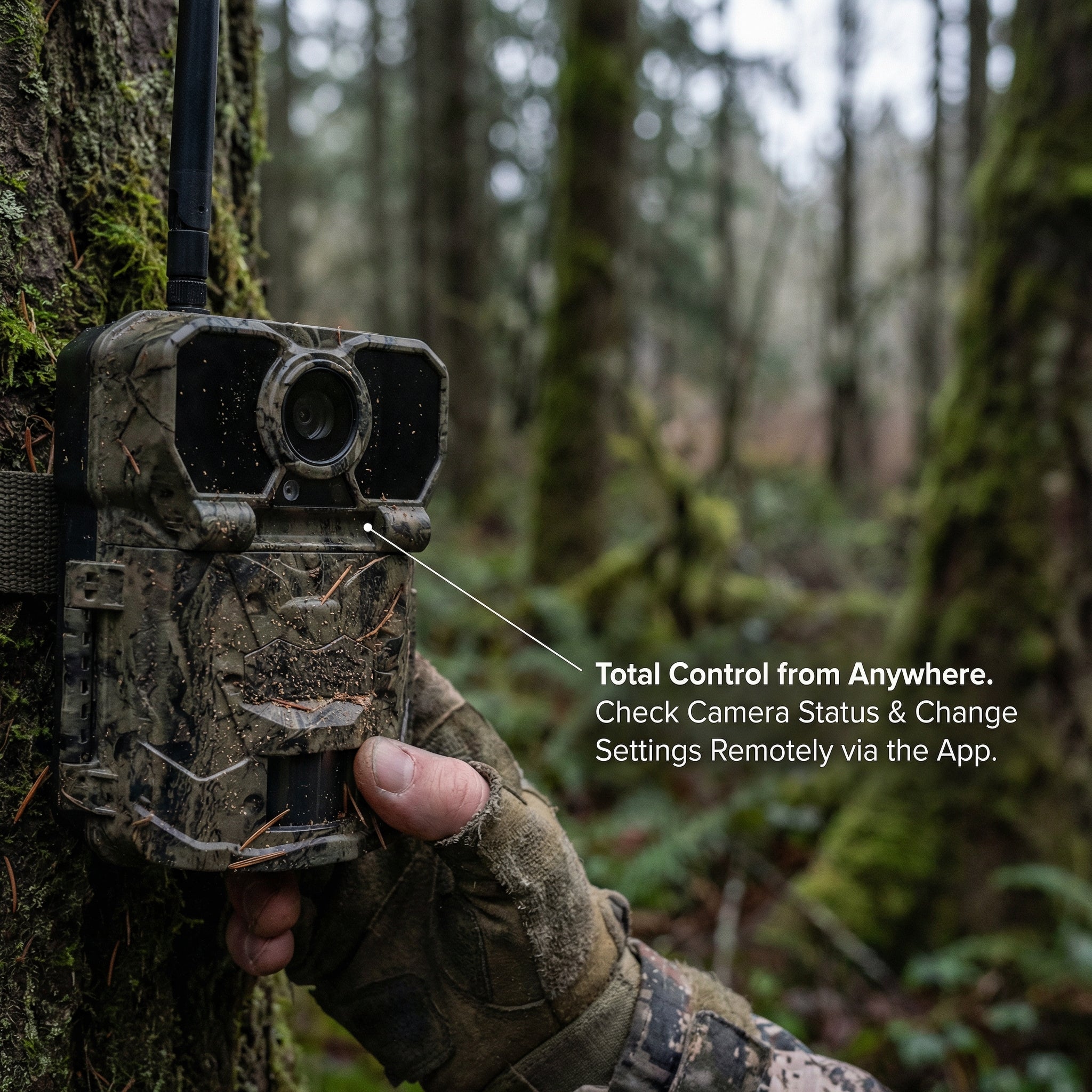 WildTrackr Ridge - 32MP Trail Camera, 2K Video, Night Vision