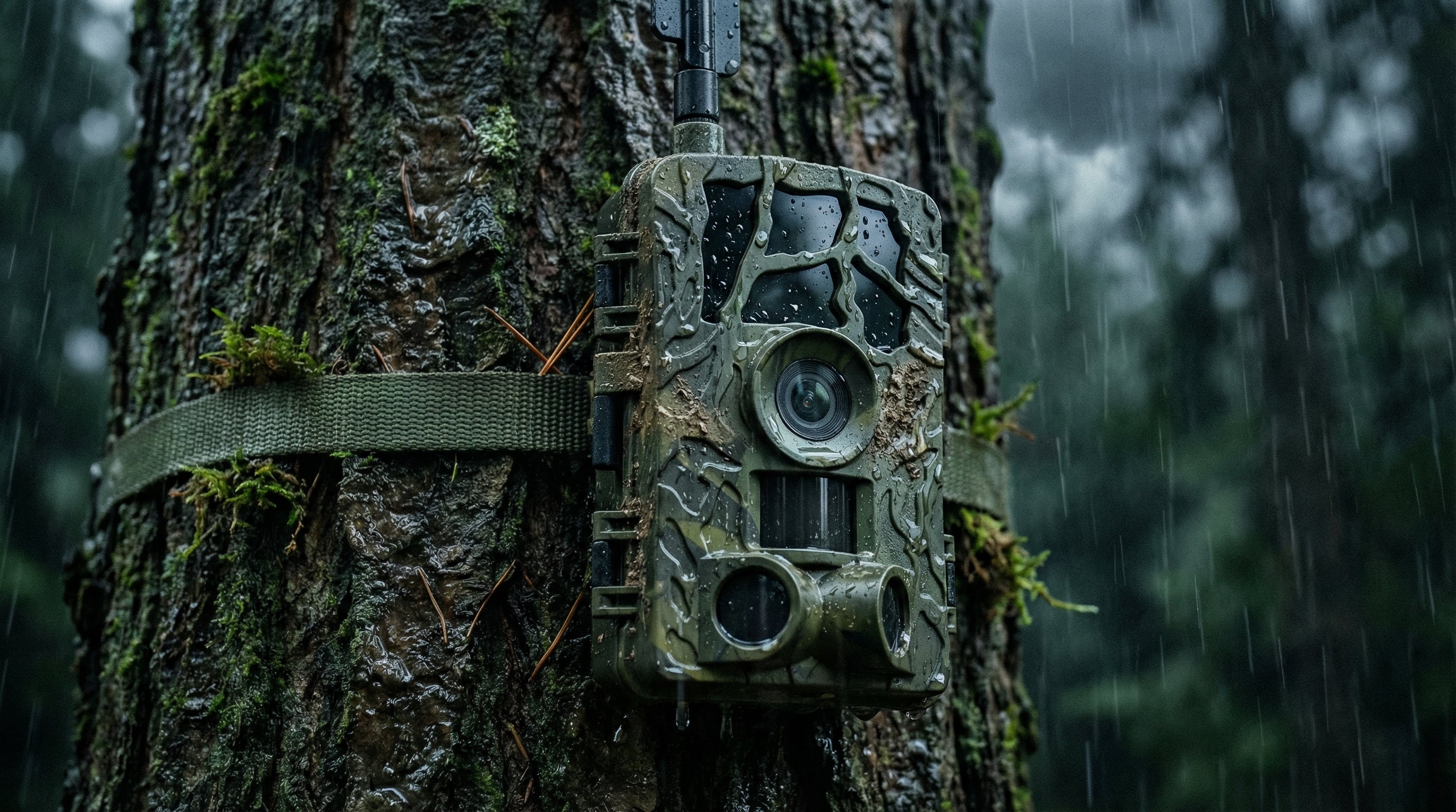 WildTrackr solar powered WiFi trail camera for wildlife observation and hunting