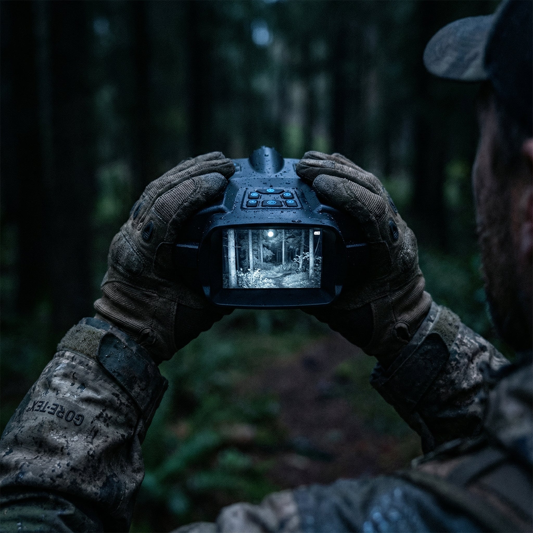 4K Night Vision Binoculars - Infrared Outdoor Optics