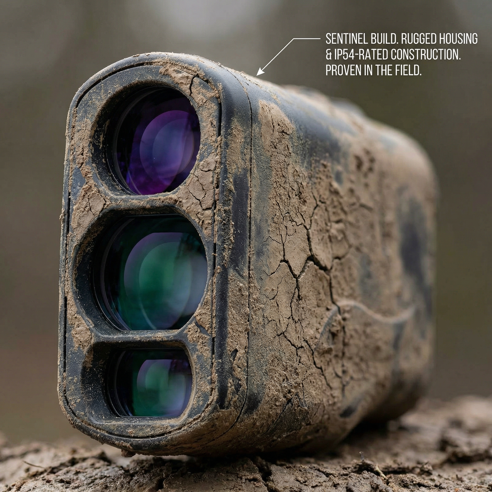600m Laser Rangefinder 6X Hunting Distance Meter