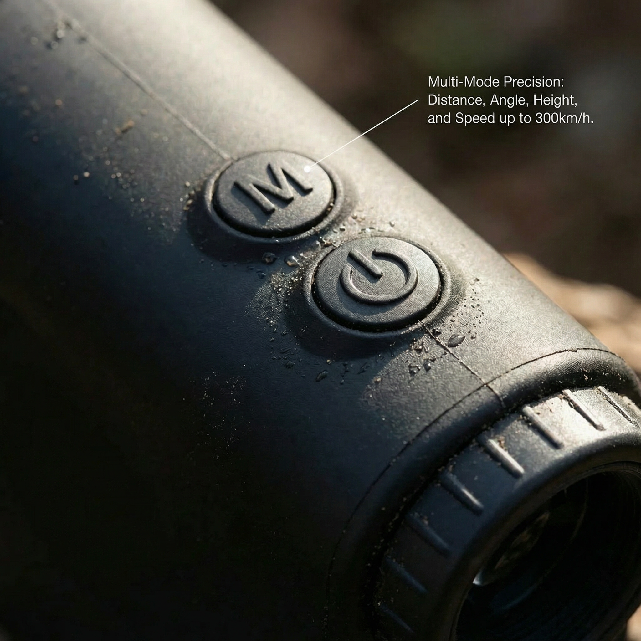 600m Laser Rangefinder 6X Hunting Distance Meter
