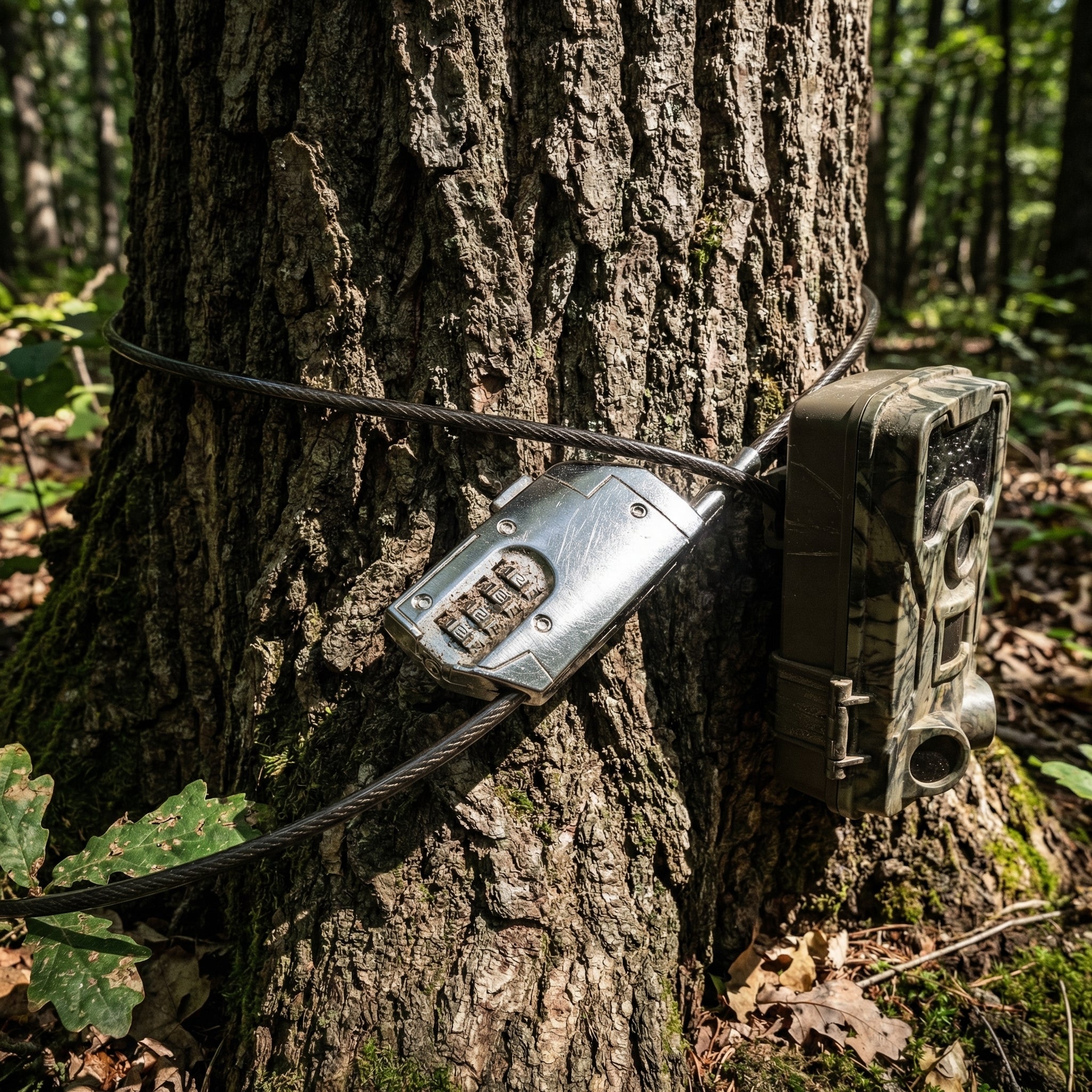 Trail Camera Security Lock Cable with Combination Lock