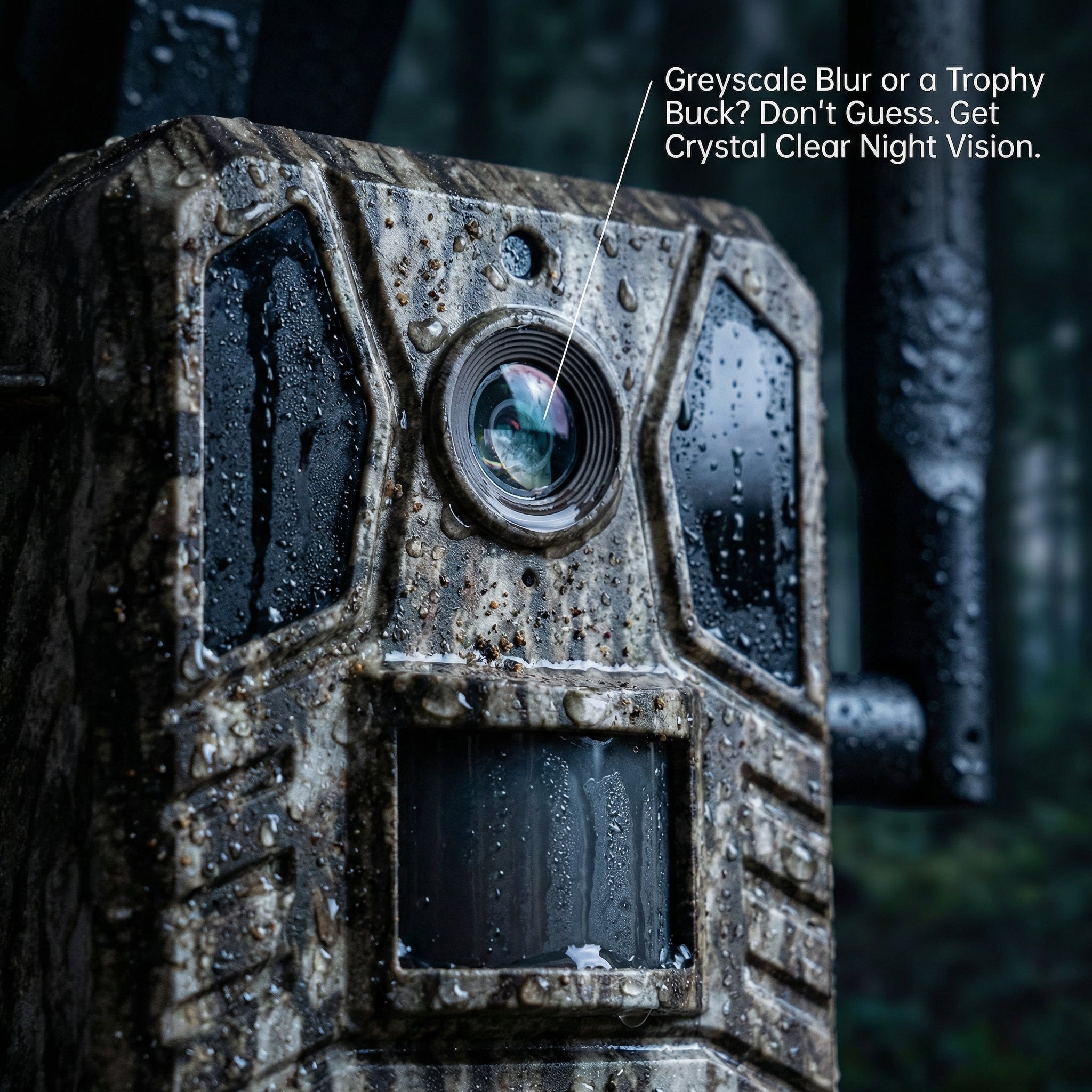 WildTrackr Pivot - Solar Pan-Tilt Trail Camera, 4MP, Night Vision
